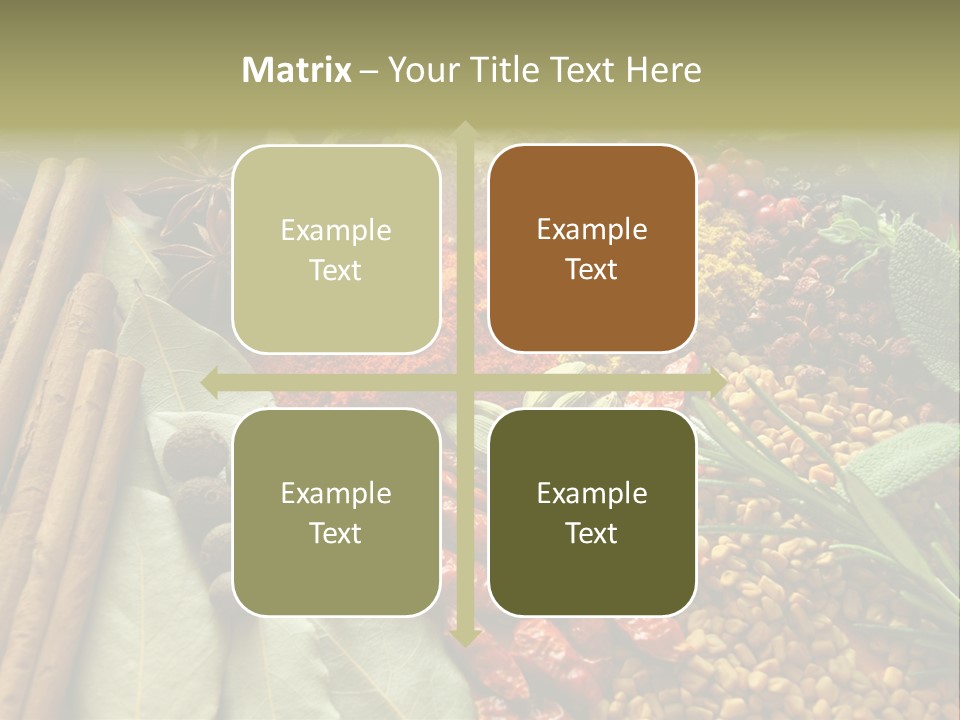 Colour Kitchen Diversity PowerPoint Template