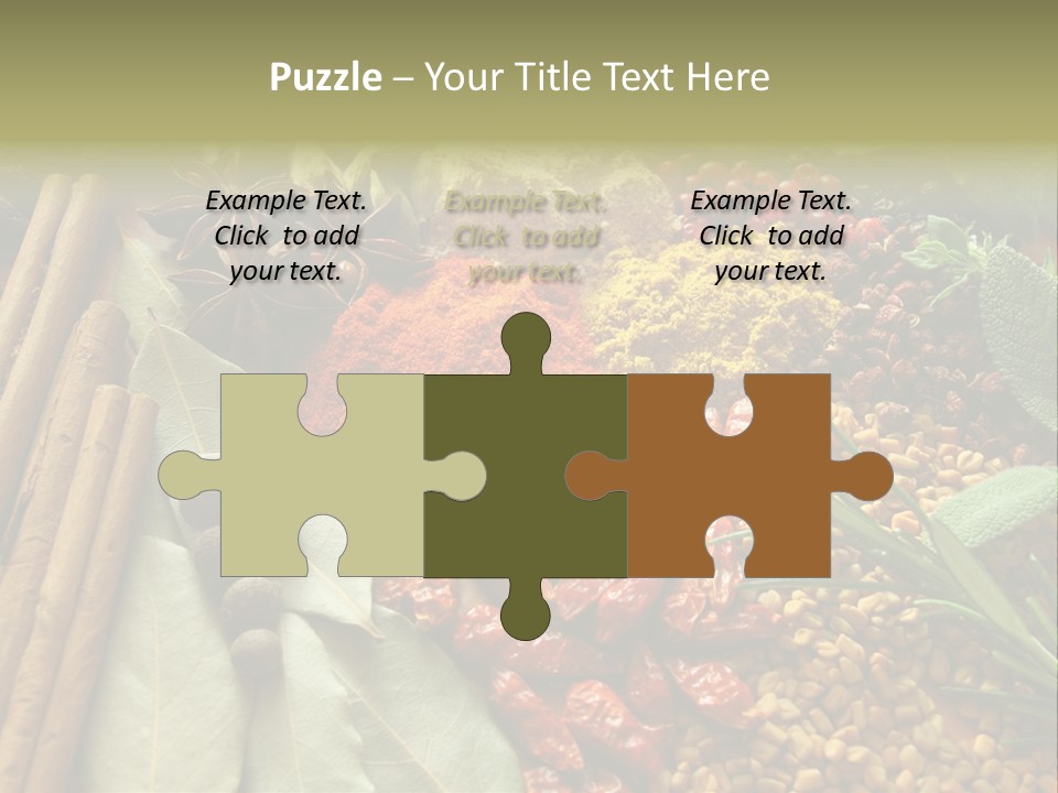 Colour Kitchen Diversity PowerPoint Template