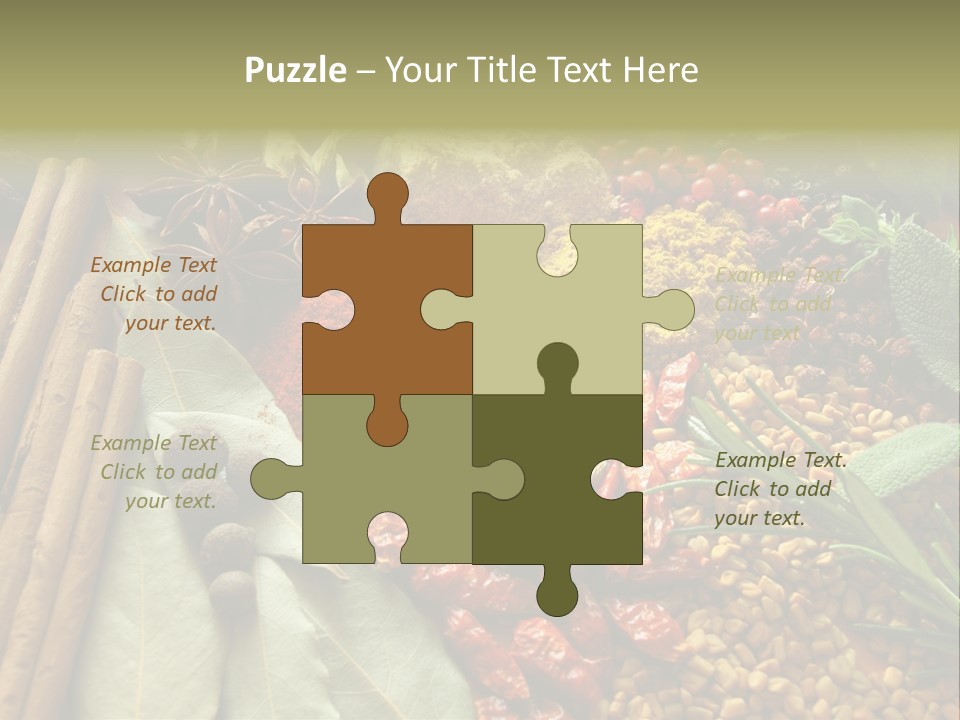 Colour Kitchen Diversity PowerPoint Template