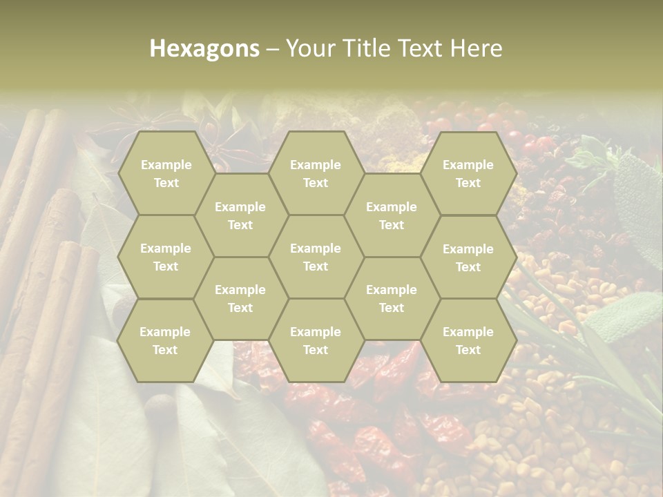 Colour Kitchen Diversity PowerPoint Template