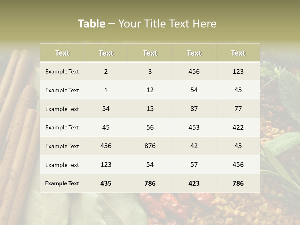 Colour Kitchen Diversity PowerPoint Template