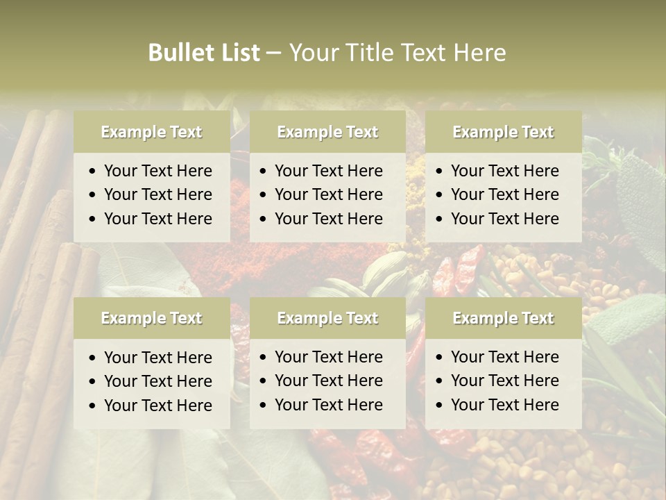 Colour Kitchen Diversity PowerPoint Template