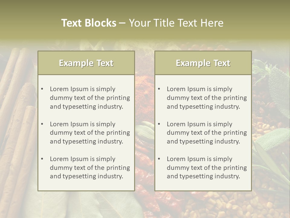Colour Kitchen Diversity PowerPoint Template