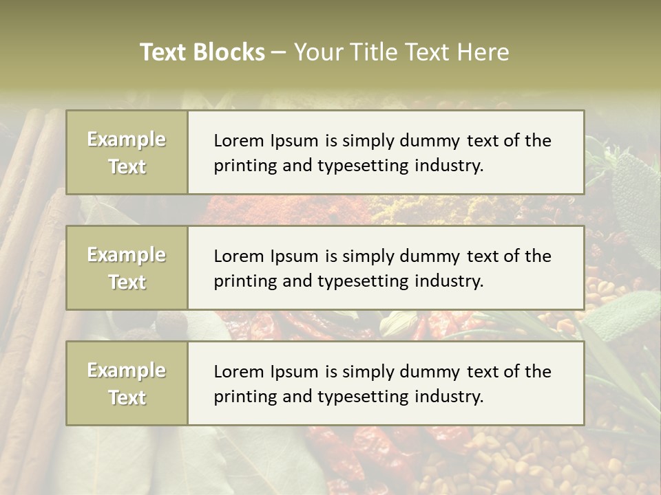 Colour Kitchen Diversity PowerPoint Template