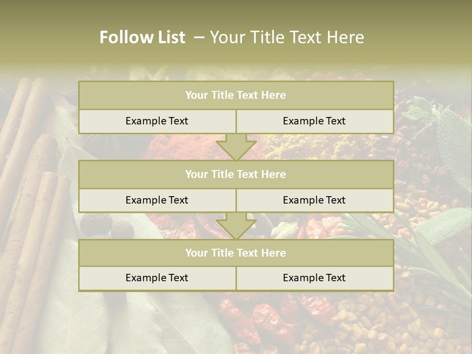 Colour Kitchen Diversity PowerPoint Template