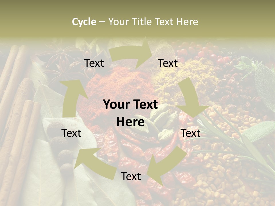 Colour Kitchen Diversity PowerPoint Template