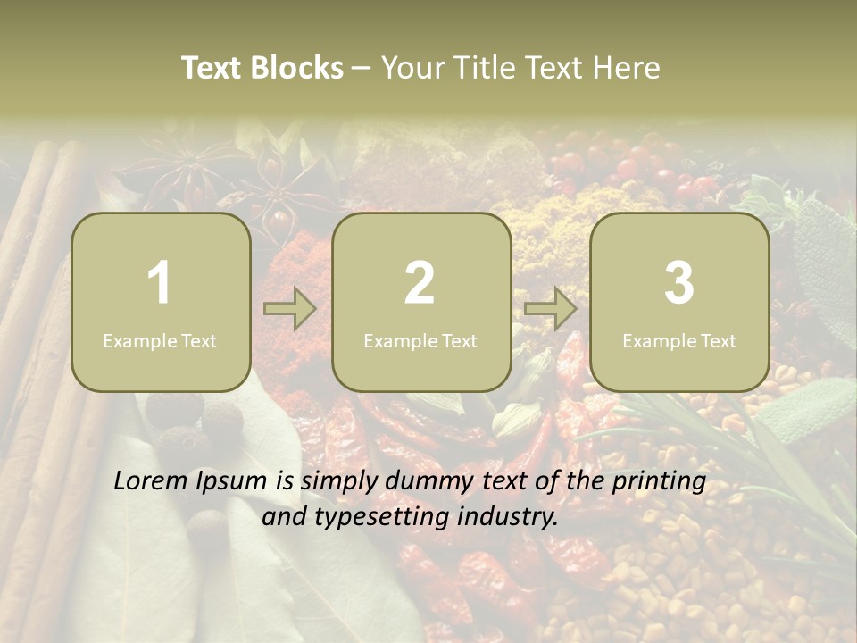 Colour Kitchen Diversity PowerPoint Template