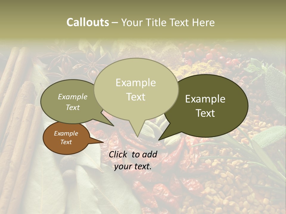 Colour Kitchen Diversity PowerPoint Template