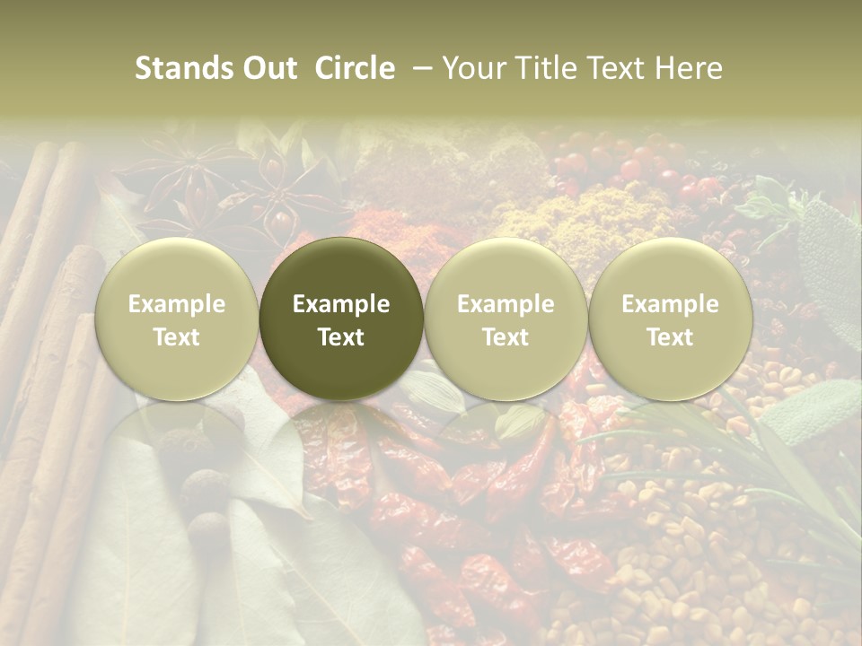 Colour Kitchen Diversity PowerPoint Template