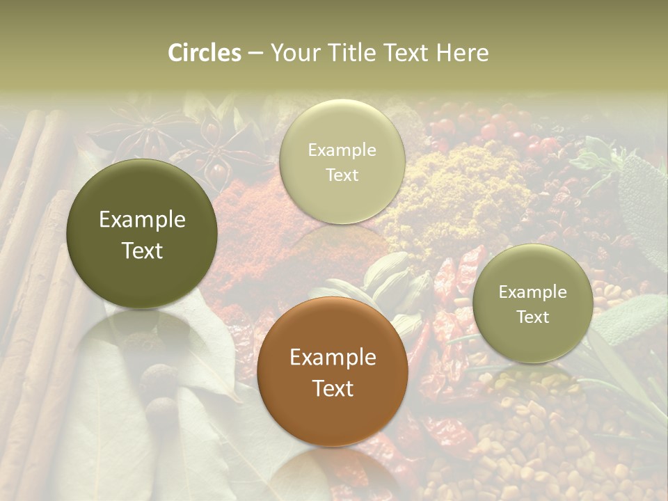 Colour Kitchen Diversity PowerPoint Template