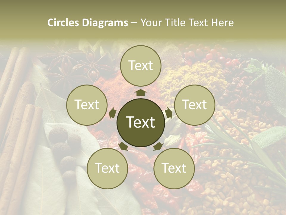 Colour Kitchen Diversity PowerPoint Template