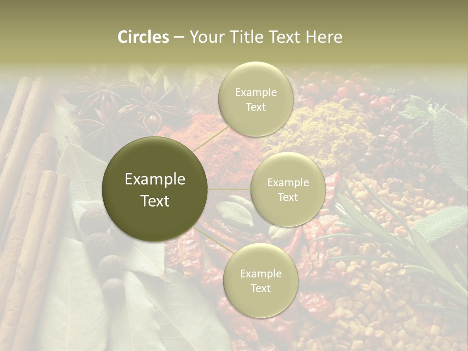 Colour Kitchen Diversity PowerPoint Template