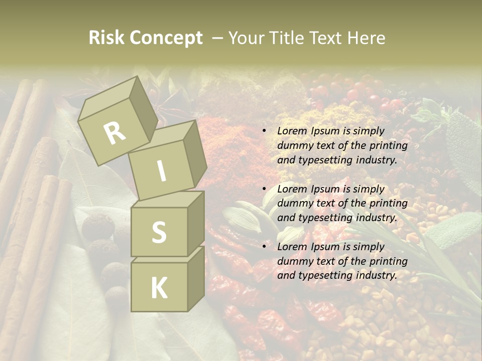 Colour Kitchen Diversity PowerPoint Template