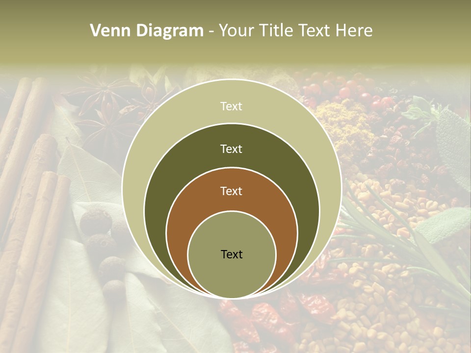 Colour Kitchen Diversity PowerPoint Template