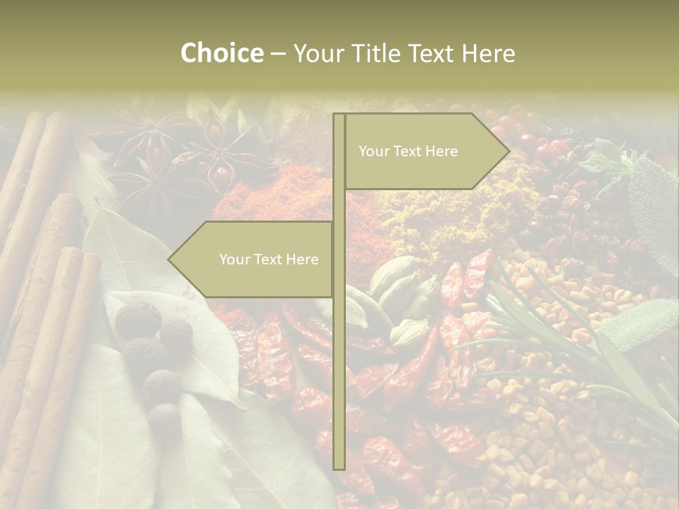 Colour Kitchen Diversity PowerPoint Template