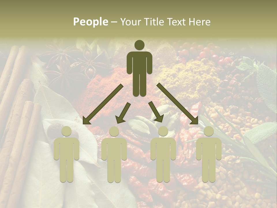 Colour Kitchen Diversity PowerPoint Template