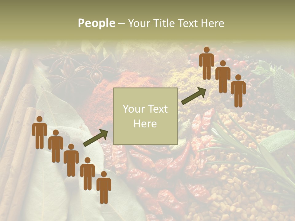 Colour Kitchen Diversity PowerPoint Template