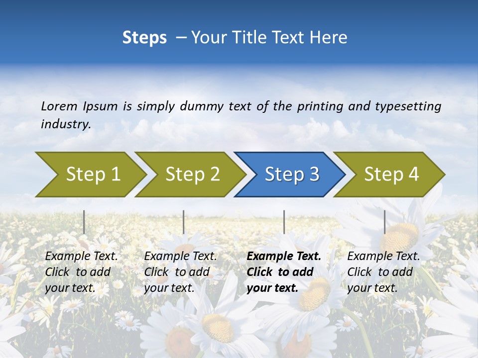 Nature Pretty E Commerce PowerPoint Template