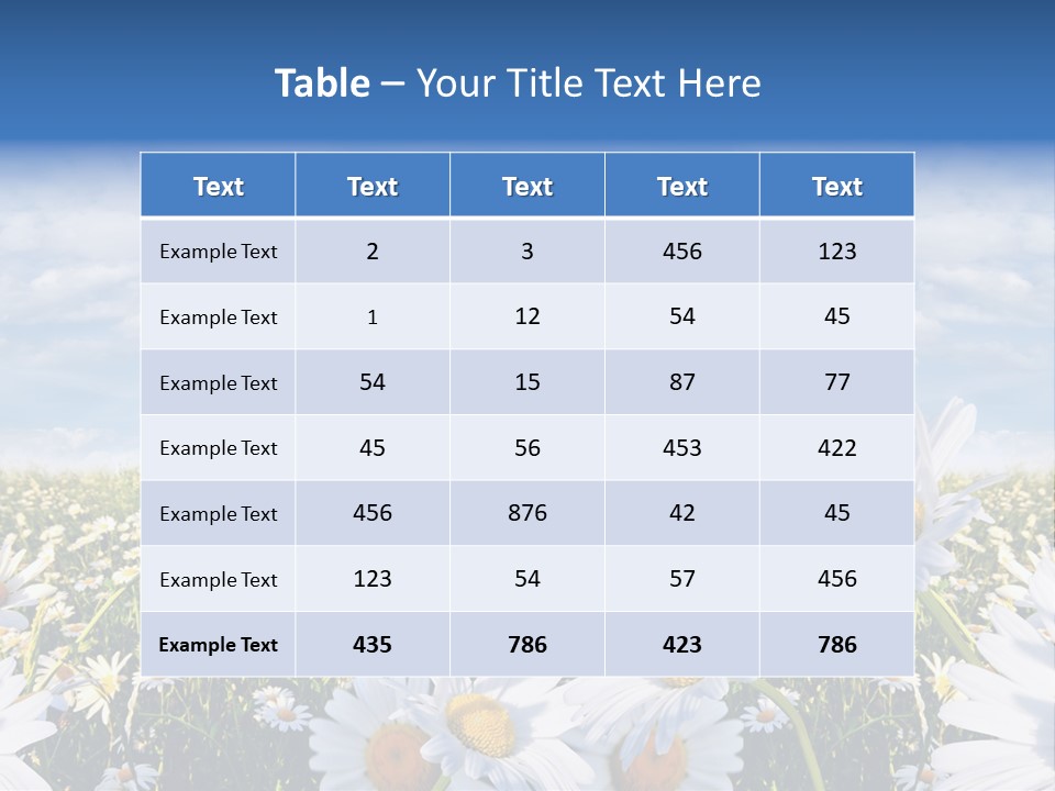 Nature Pretty E Commerce PowerPoint Template