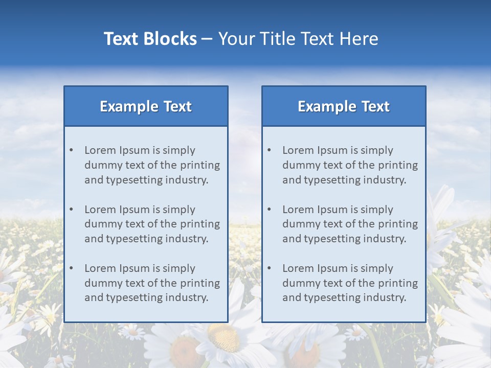 Nature Pretty E Commerce PowerPoint Template
