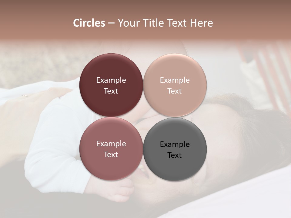 Happiness Offspring Two PowerPoint Template