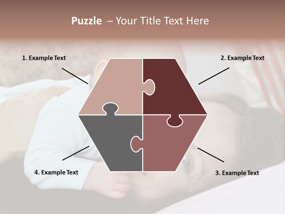 Happiness Offspring Two PowerPoint Template