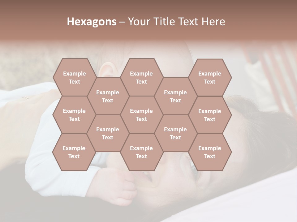 Happiness Offspring Two PowerPoint Template