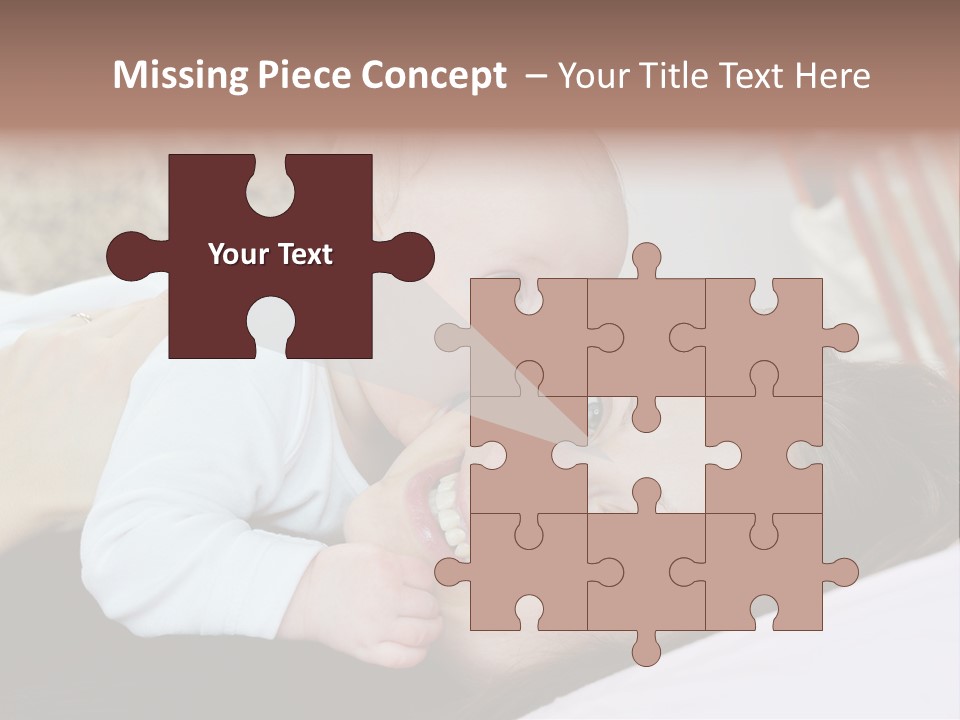 Happiness Offspring Two PowerPoint Template