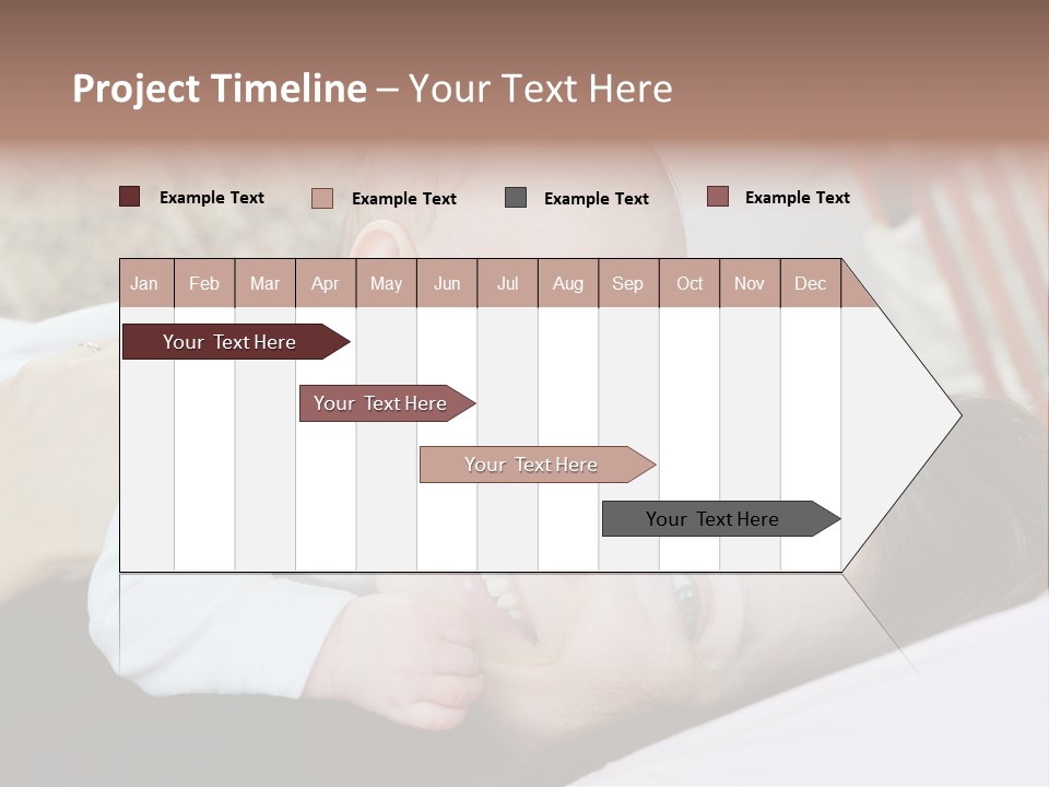 Happiness Offspring Two PowerPoint Template