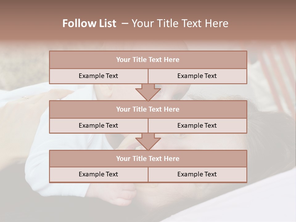 Happiness Offspring Two PowerPoint Template