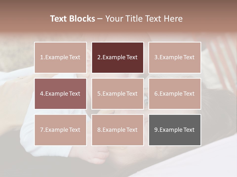 Happiness Offspring Two PowerPoint Template