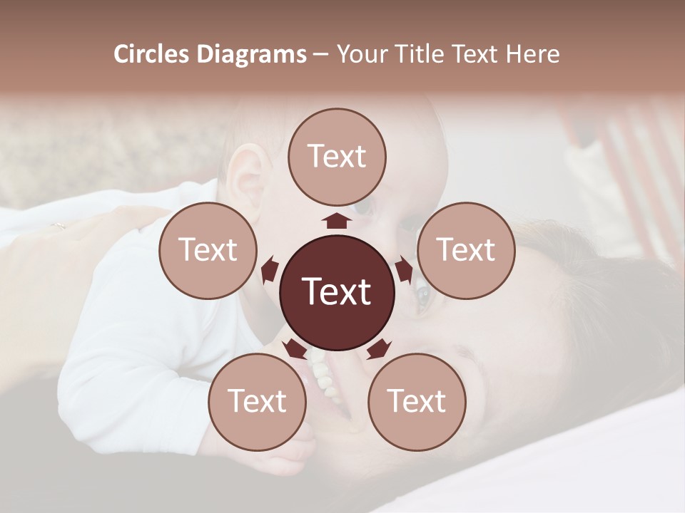 Happiness Offspring Two PowerPoint Template