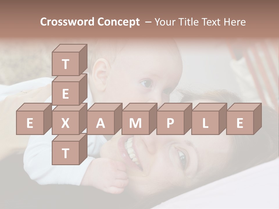 Happiness Offspring Two PowerPoint Template