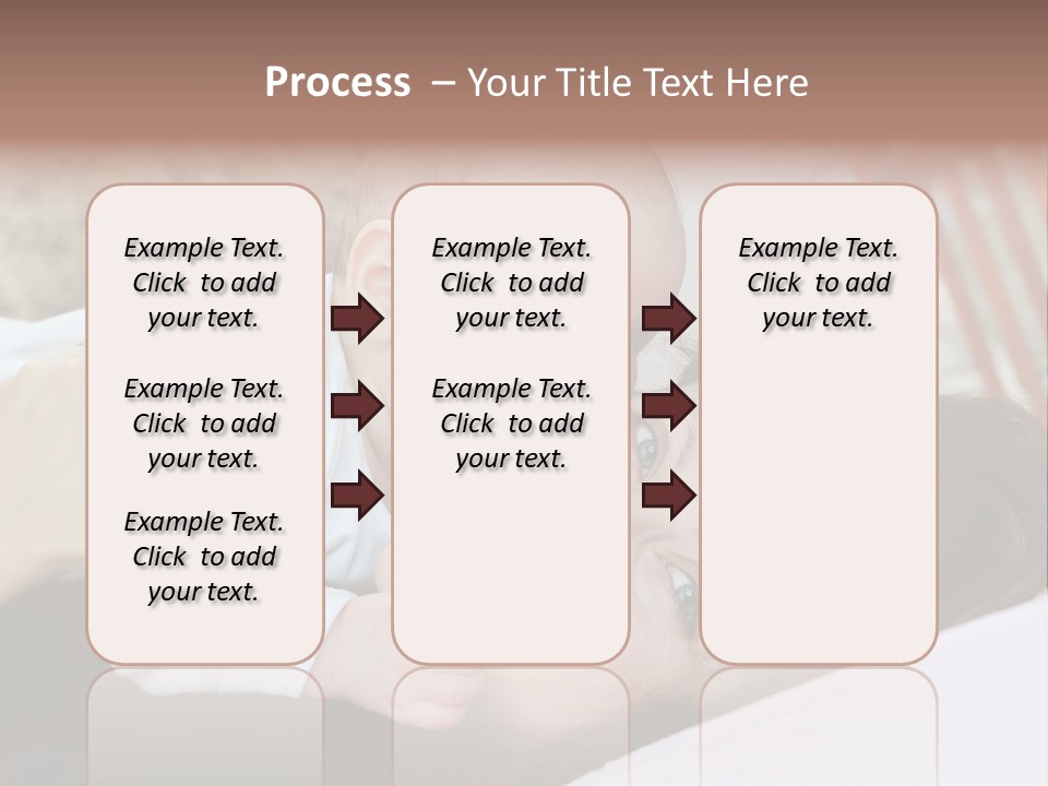 Happiness Offspring Two PowerPoint Template