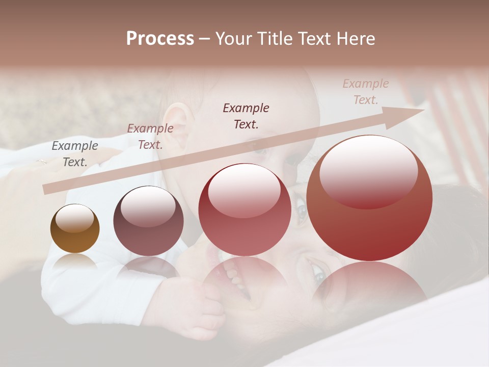 Happiness Offspring Two PowerPoint Template