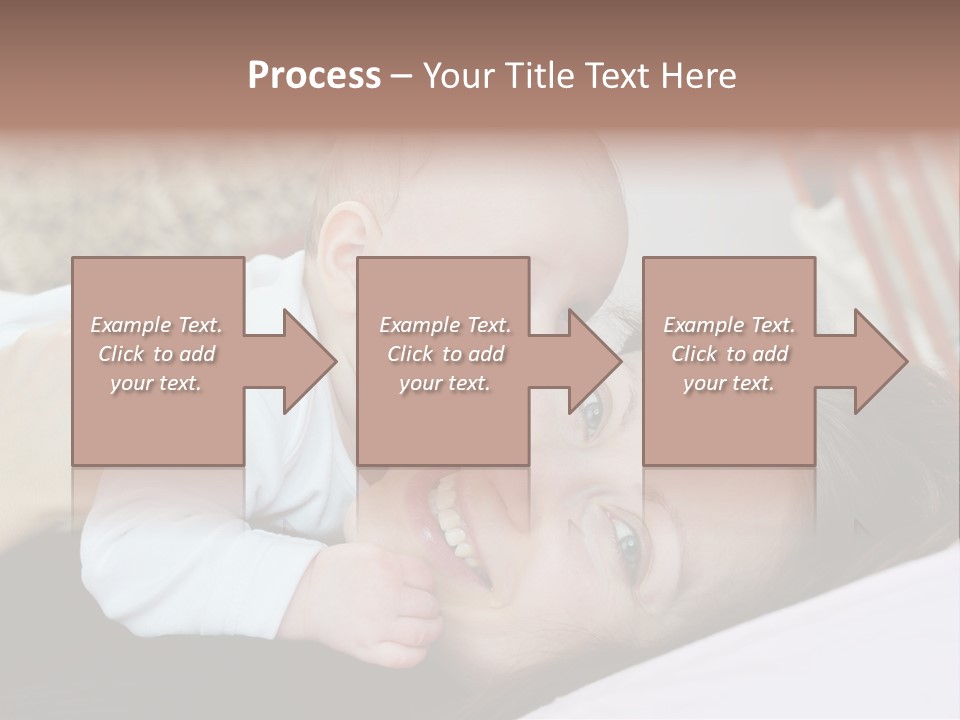Happiness Offspring Two PowerPoint Template