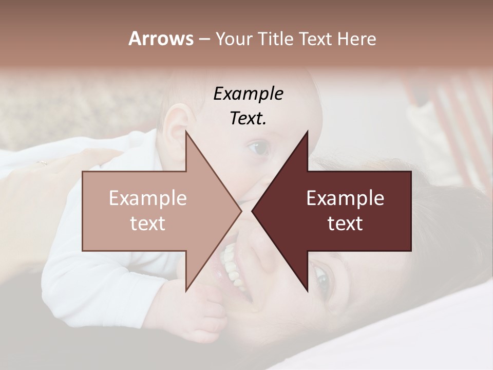Happiness Offspring Two PowerPoint Template