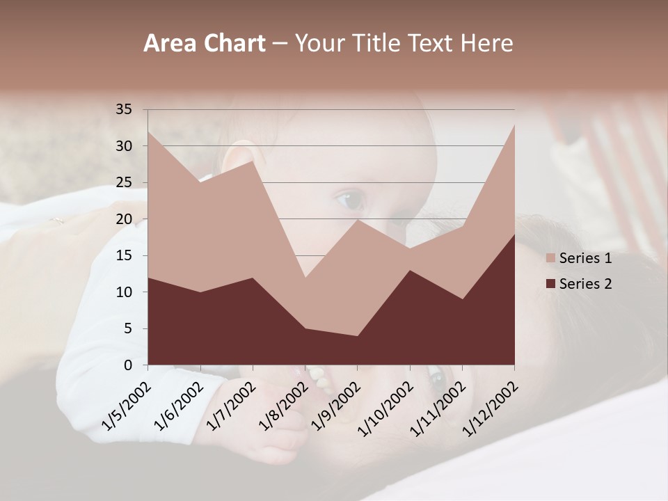 Happiness Offspring Two PowerPoint Template