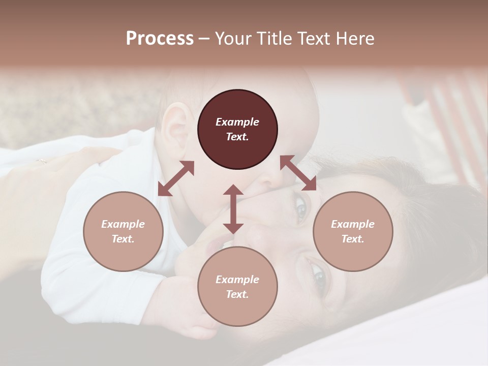 Happiness Offspring Two PowerPoint Template