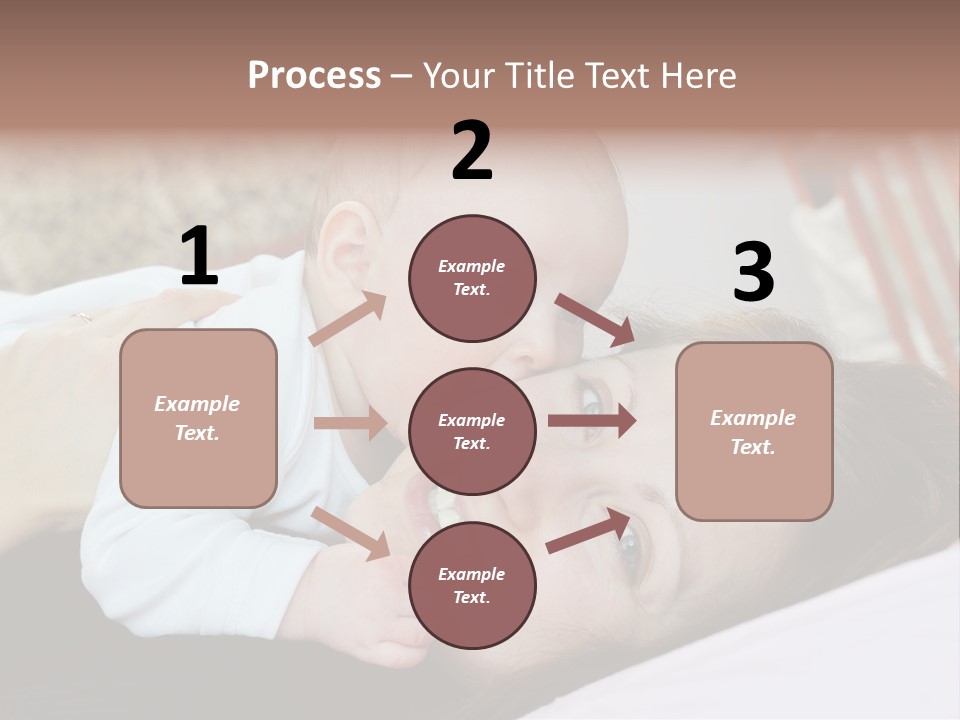 Happiness Offspring Two PowerPoint Template