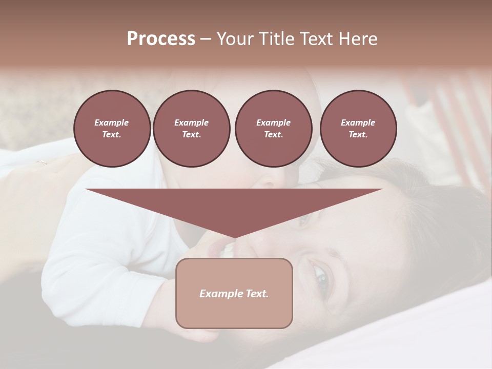 Happiness Offspring Two PowerPoint Template