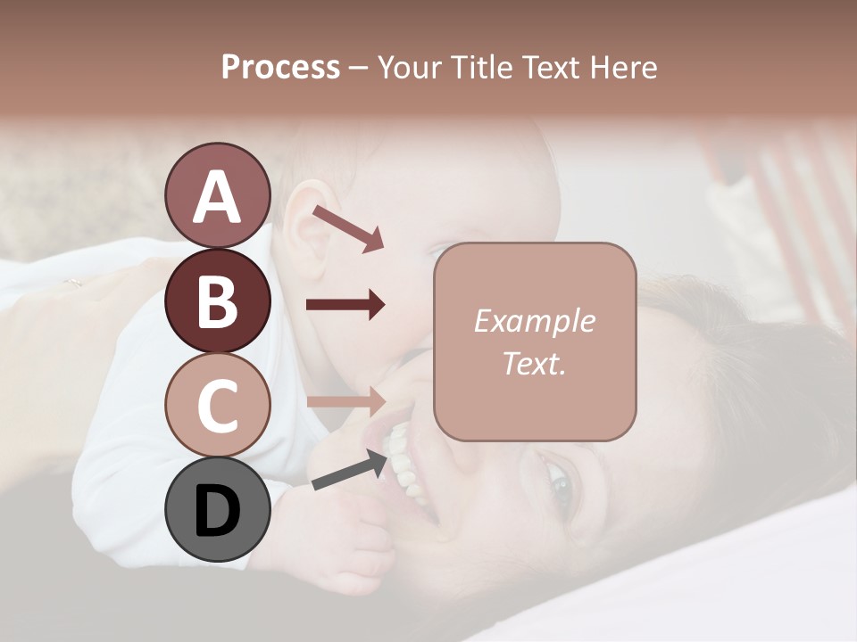 Happiness Offspring Two PowerPoint Template