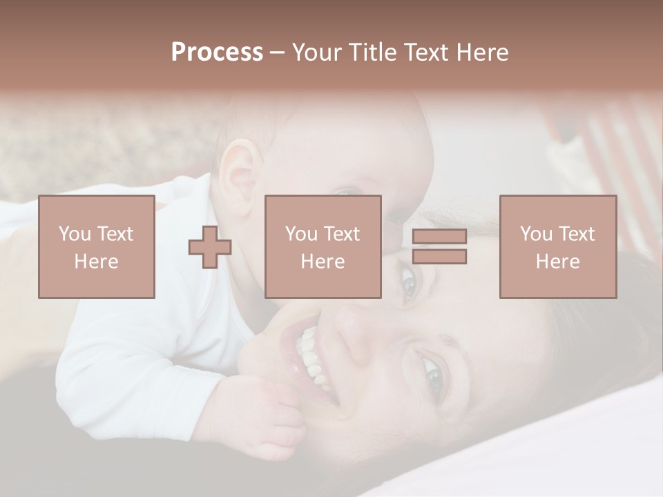 Happiness Offspring Two PowerPoint Template