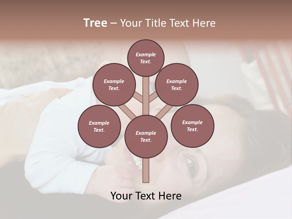 Happiness Offspring Two PowerPoint Template