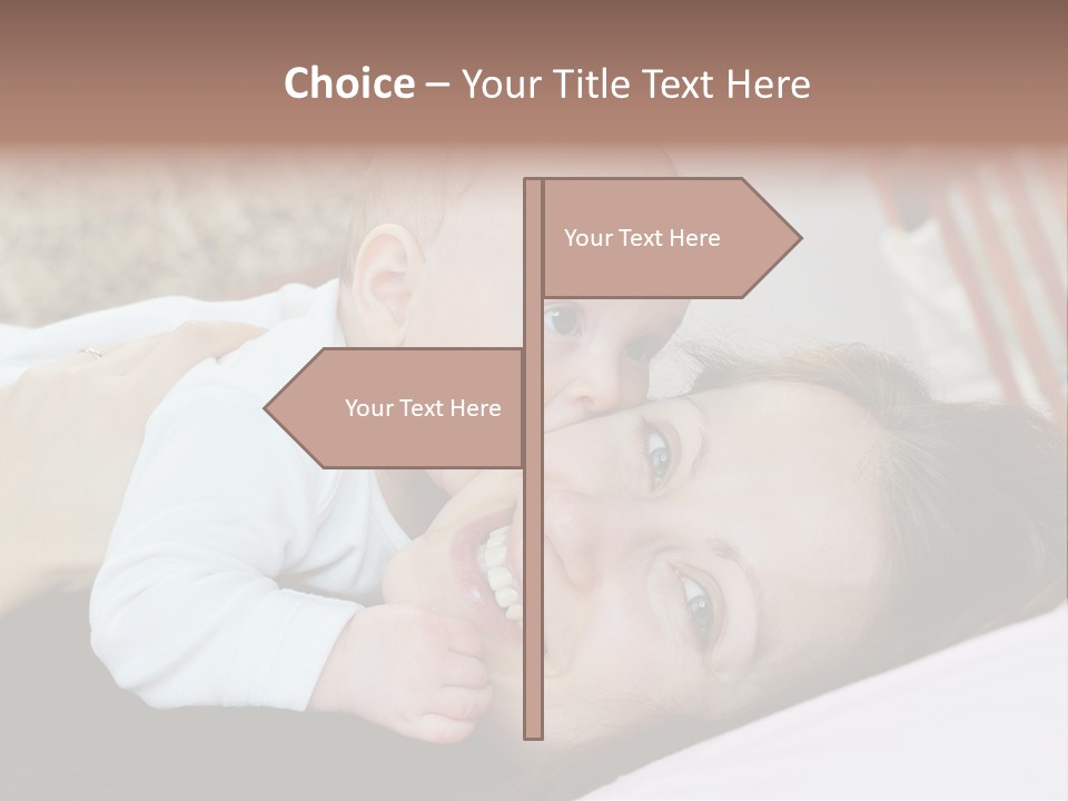 Happiness Offspring Two PowerPoint Template