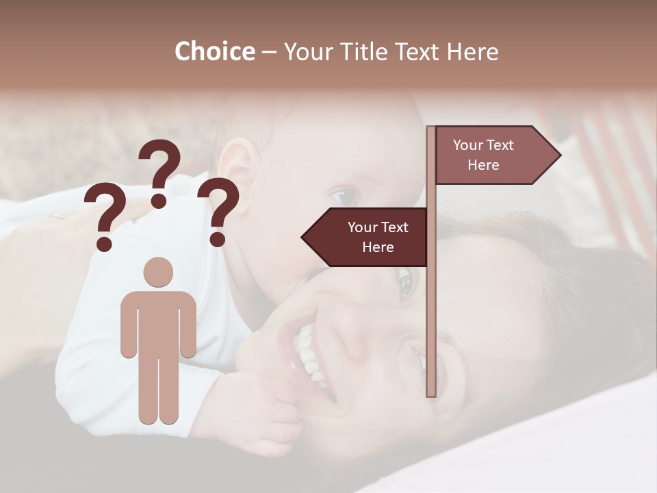 Happiness Offspring Two PowerPoint Template