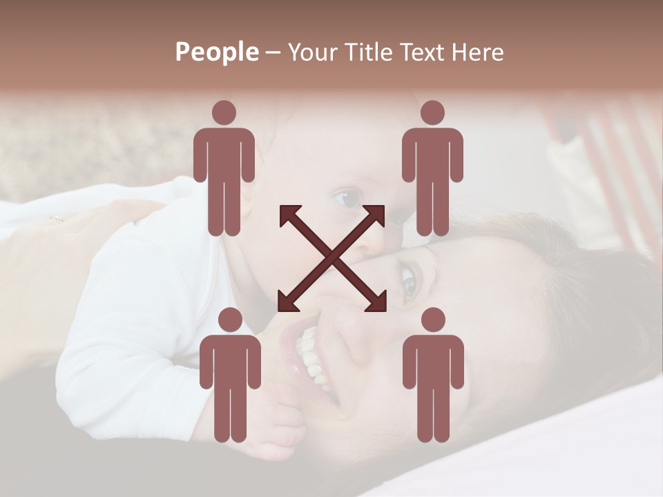 Happiness Offspring Two PowerPoint Template