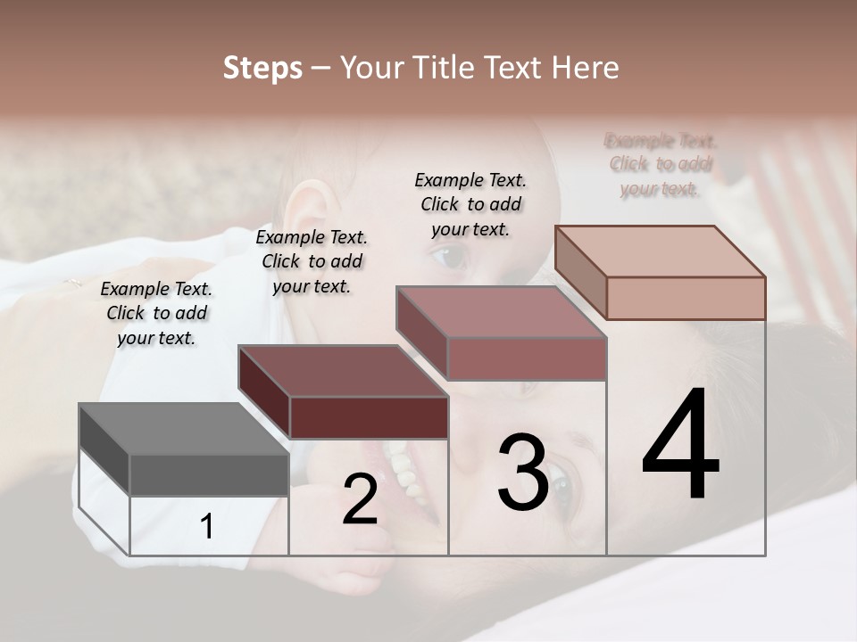 Happiness Offspring Two PowerPoint Template