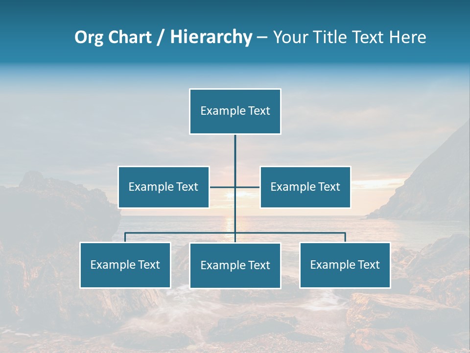 Rocks Water Landschaften PowerPoint Template