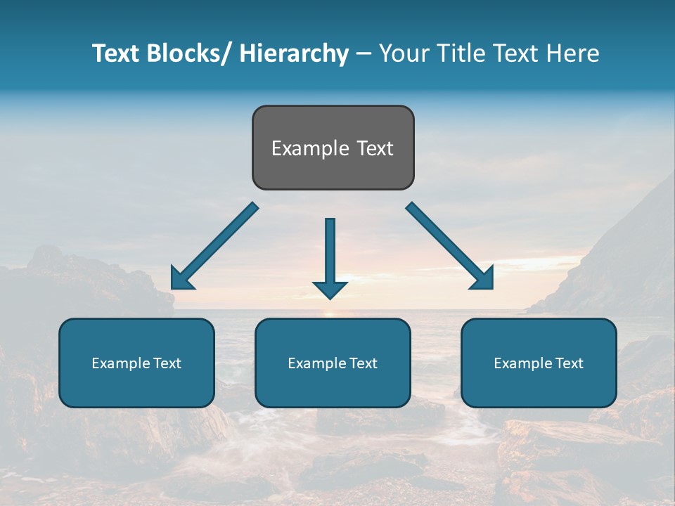 Rocks Water Landschaften PowerPoint Template